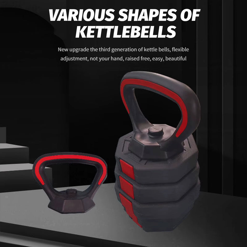 Pesas Kettlebell Handle Base Multipurpose Dumbell Grips Bases Kettlebell for Workout Weight Plates Arm Strength Kettle Bell Grip