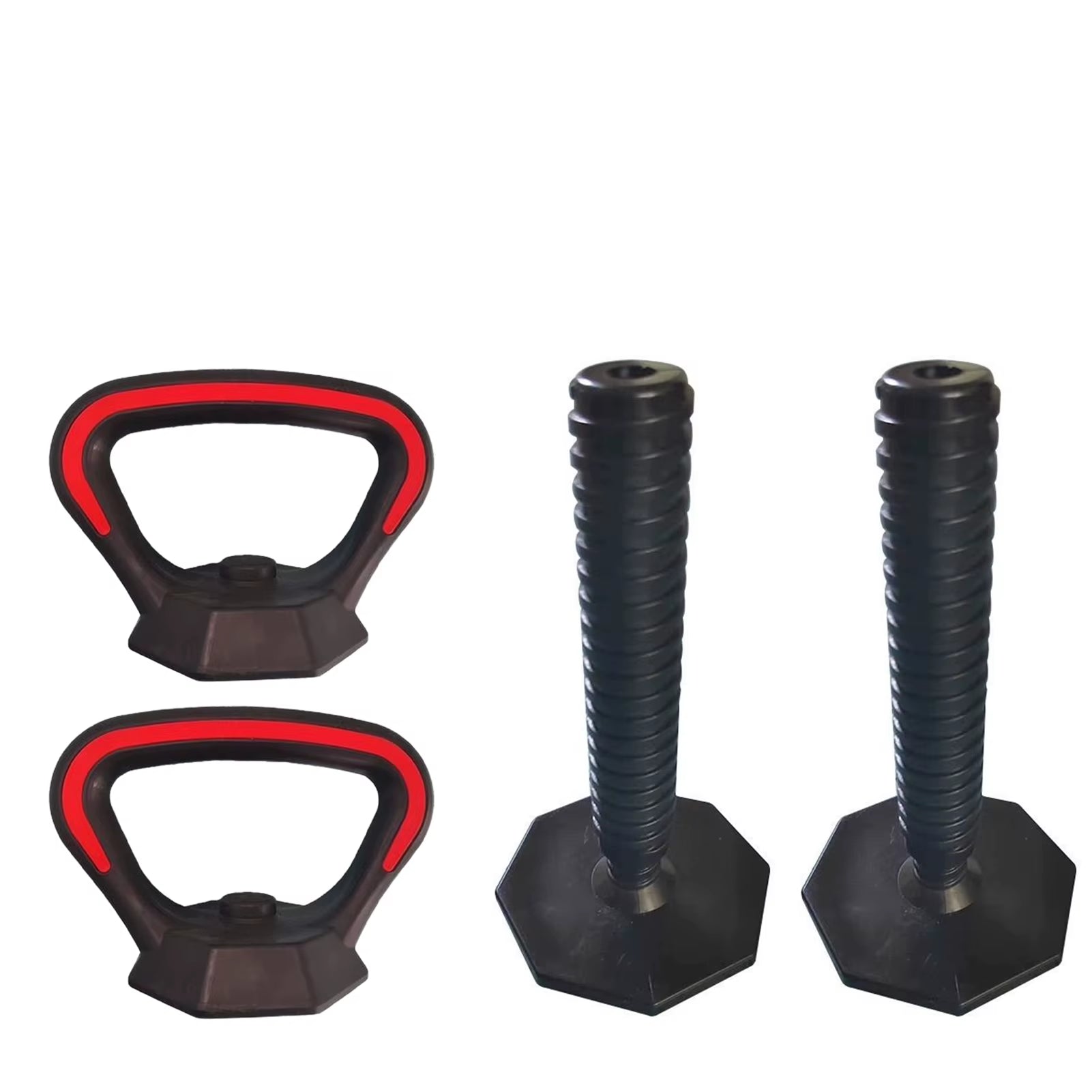 Pesas Kettlebell Handle Base Multipurpose Dumbell Grips Bases Kettlebell for Workout Weight Plates Arm Strength Kettle Bell Grip