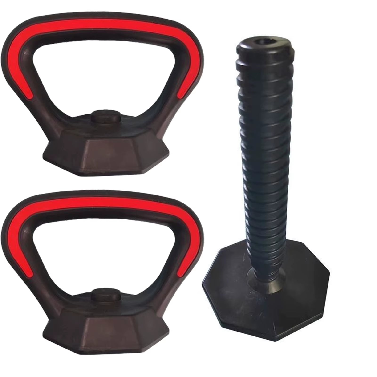 Pesas Kettlebell Handle Base Multipurpose Dumbell Grips Bases Kettlebell for Workout Weight Plates Arm Strength Kettle Bell Grip