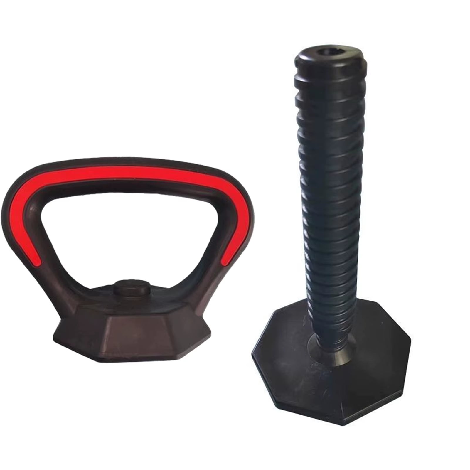 Pesas Kettlebell Handle Base Multipurpose Dumbell Grips Bases Kettlebell for Workout Weight Plates Arm Strength Kettle Bell Grip